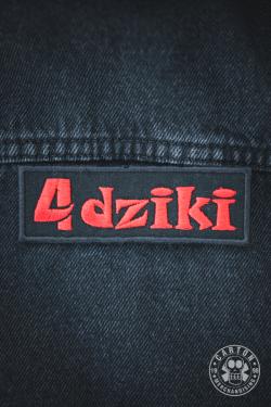 4DZIKI LOGO red okładka